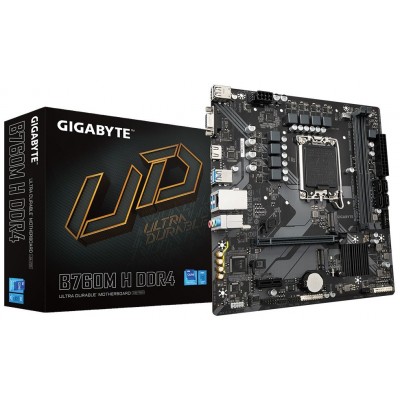 PLACA BASE GIGABYTE B760M H DDR4 1.0 LGA 1700 MICRO ATX GEN12 GEN13 GEN14 (Espera 4 dias)